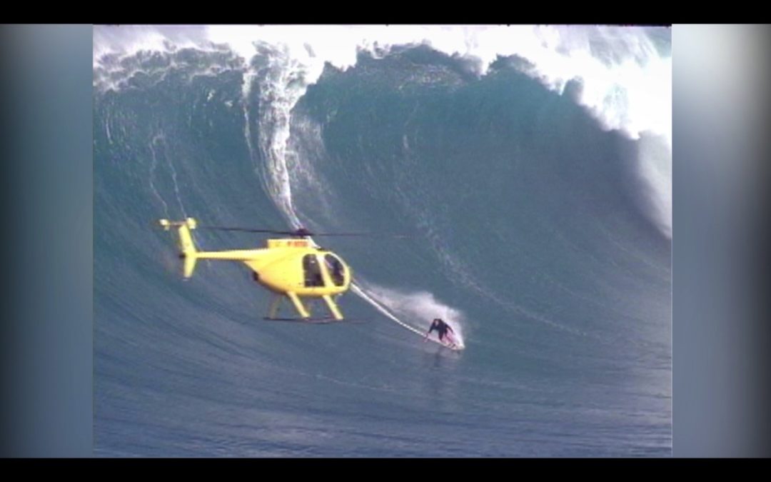 Tow in surfing